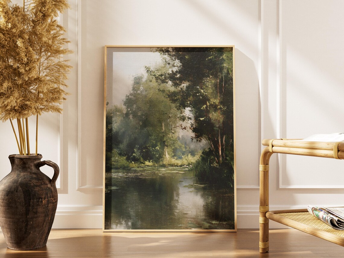 River Stour Landscape Art Print, Constable Country
