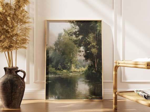 River Stour Landscape Art Print, Constable Country