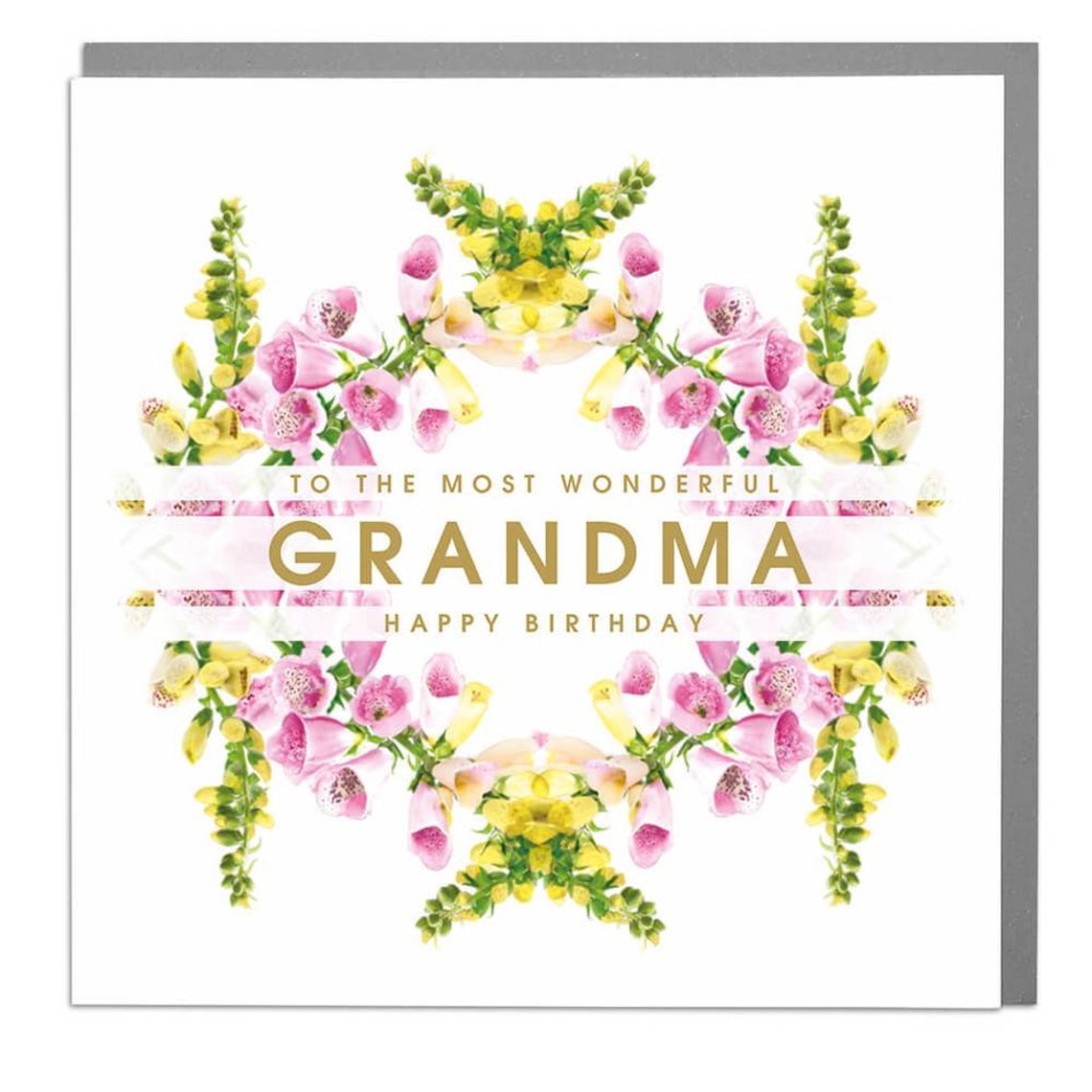 Wonderful Grandma Birthday Card