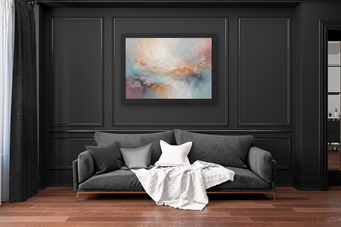 Abstract Dreamscape Contemporary Art, Modern Decor - Image 2