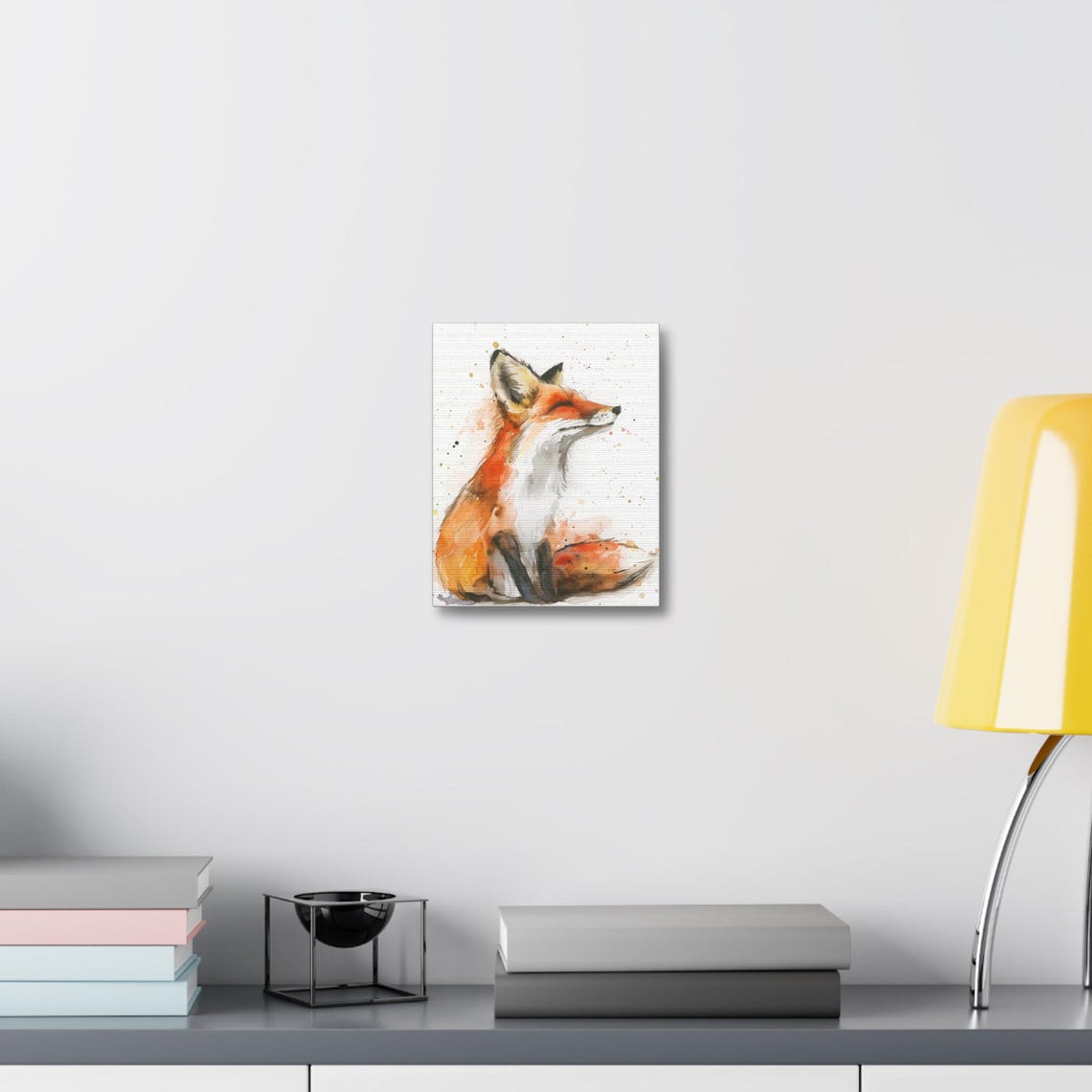 Fox Watercolor Art Print - Image 2