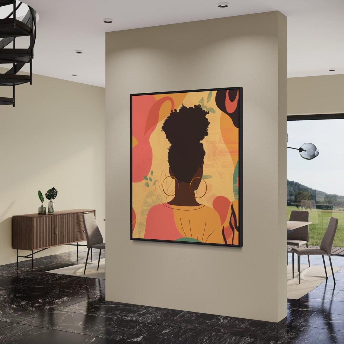 Bold African Woman, Afrocentric Black Excellence - Image 7