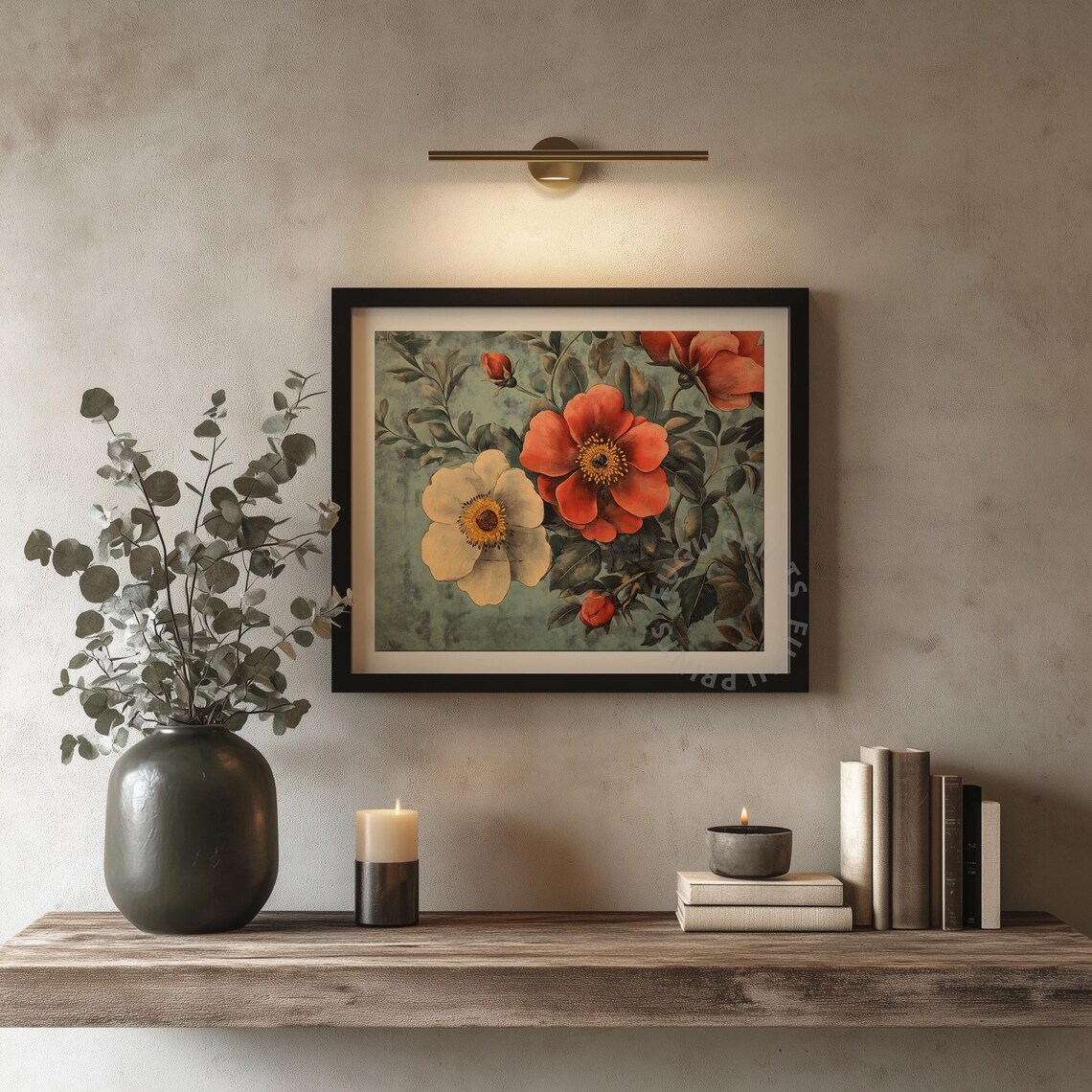 Antique Roses Vintage Botanical Illustration - Image 4