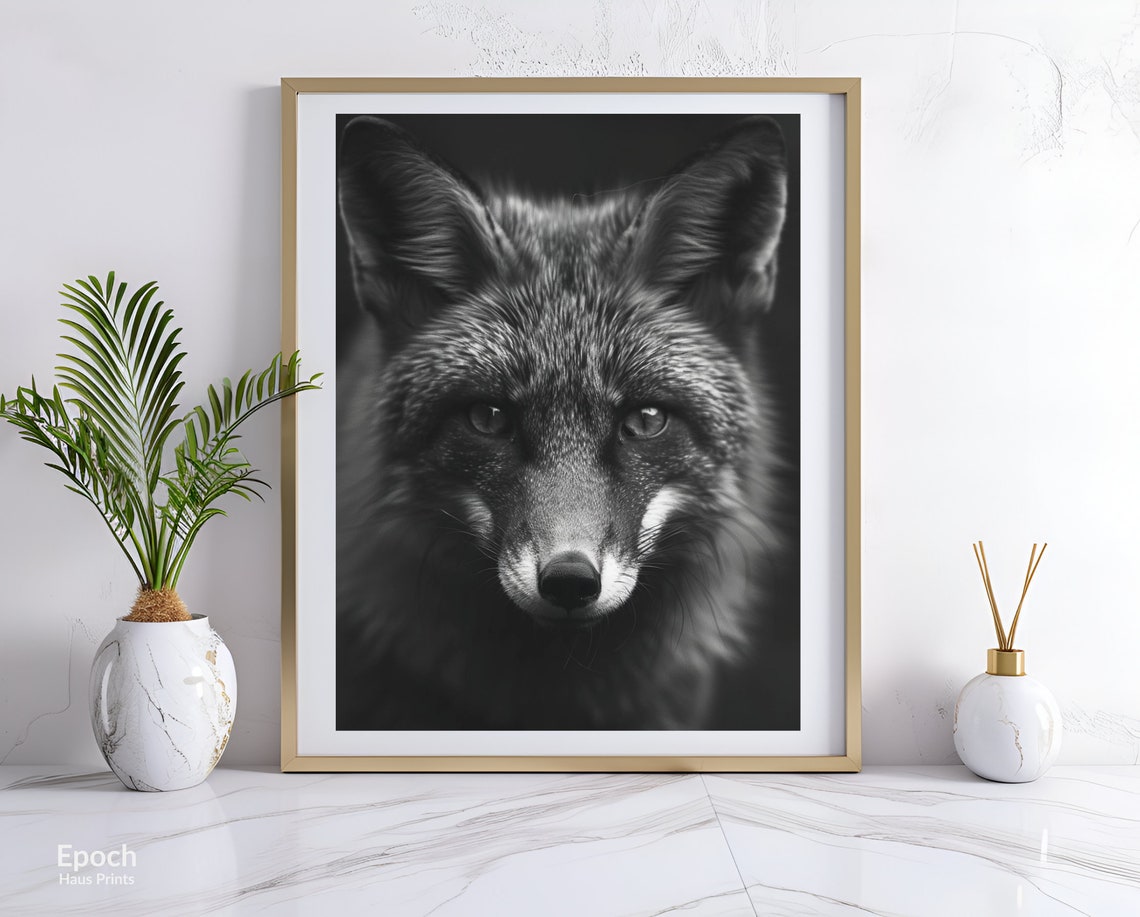 Forest Fox Photo, Wildlife Art Print