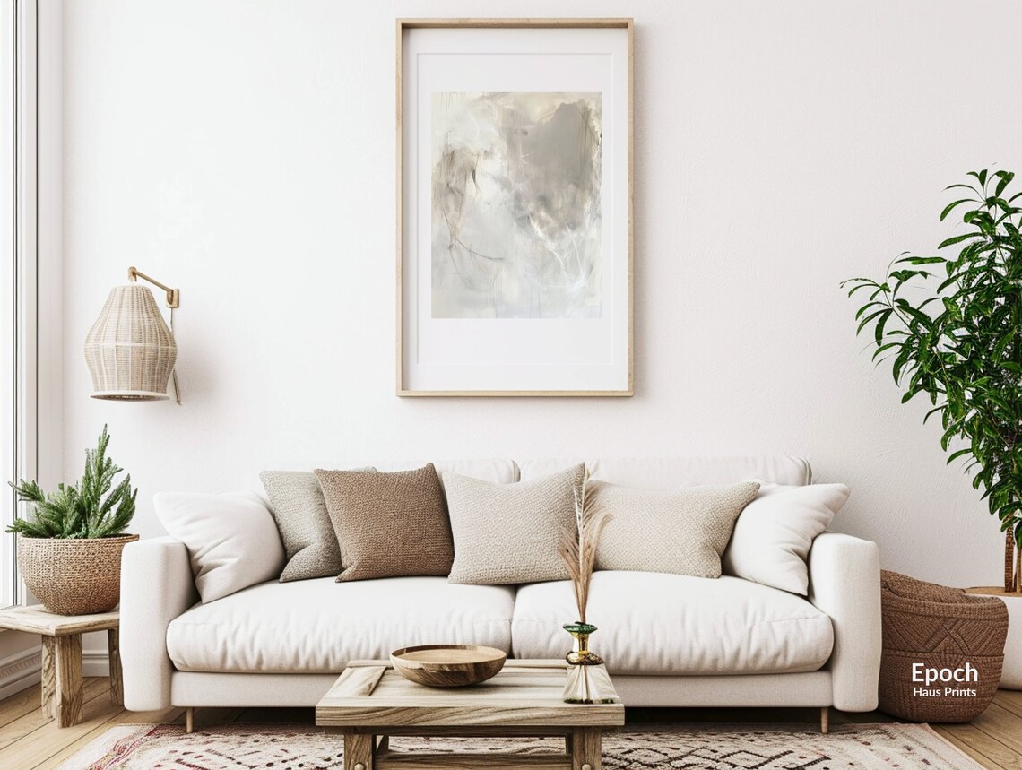 Abstract Painting, Modern Textured Oil Painting - Image 3