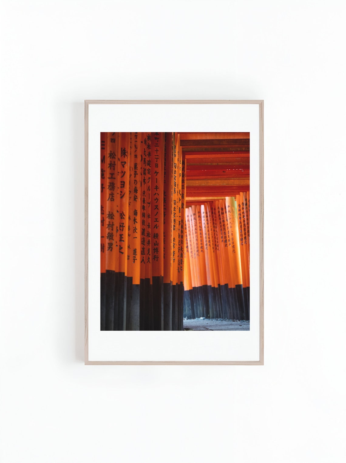 Japanese Temple Of Fushimi Inari In Kyoto Photograph Japan Photos Japanese Temple Art Asian Art Print For Instant