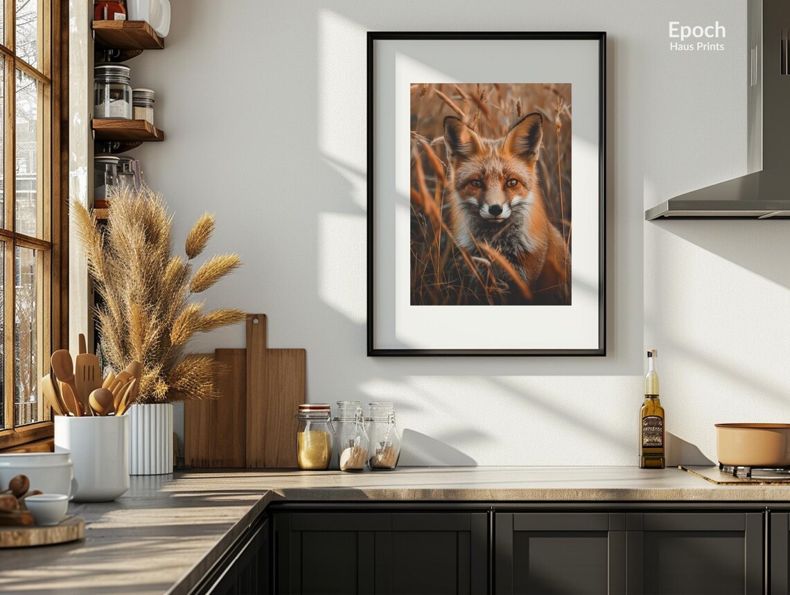 Forest Fox Wildlife Photography Art Print - Image 3