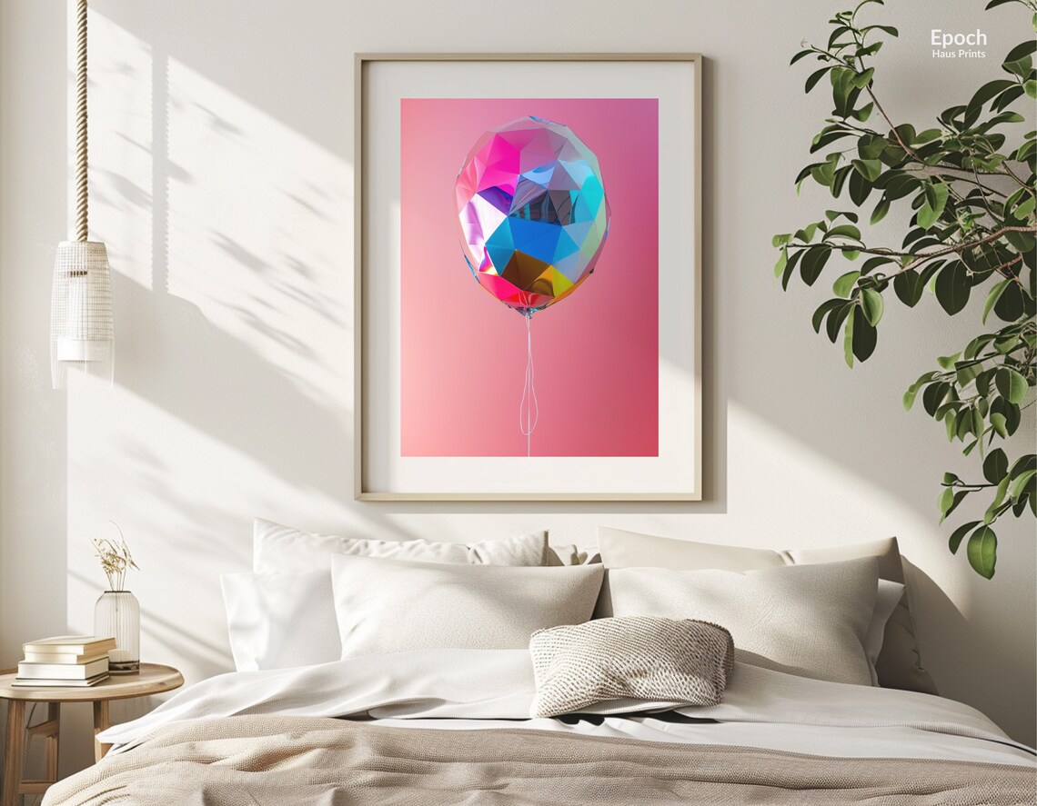 Balloon Shaped Disco Ball, Funky Dance Floor Art - Image 3