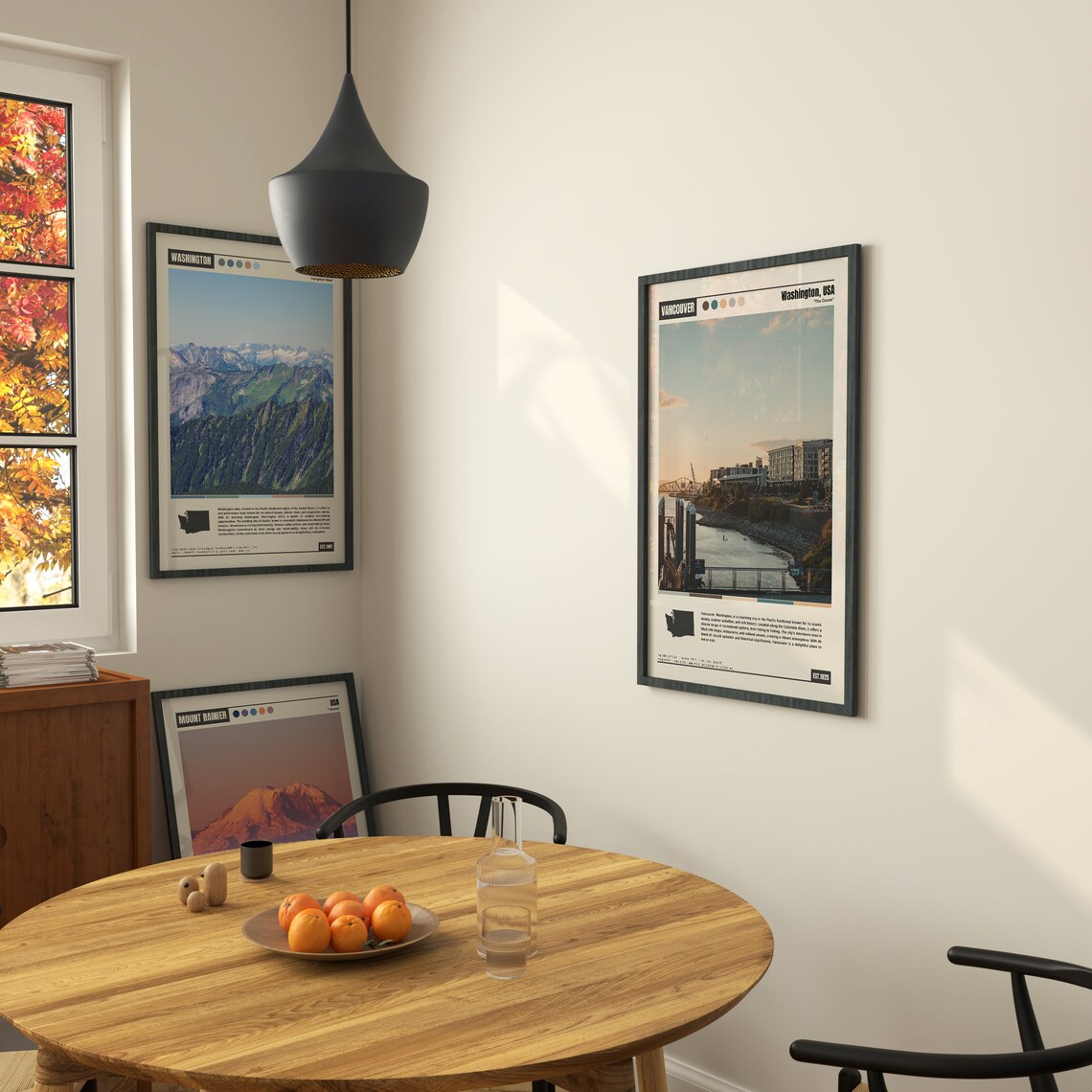 Vancouver Washington Waterfront The Couve Columbia River Travel Poster - Image 4