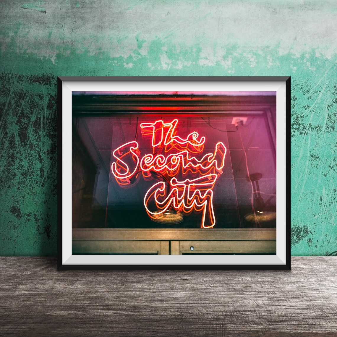 Second City Theatre, Old Town Chicago Travel Poster