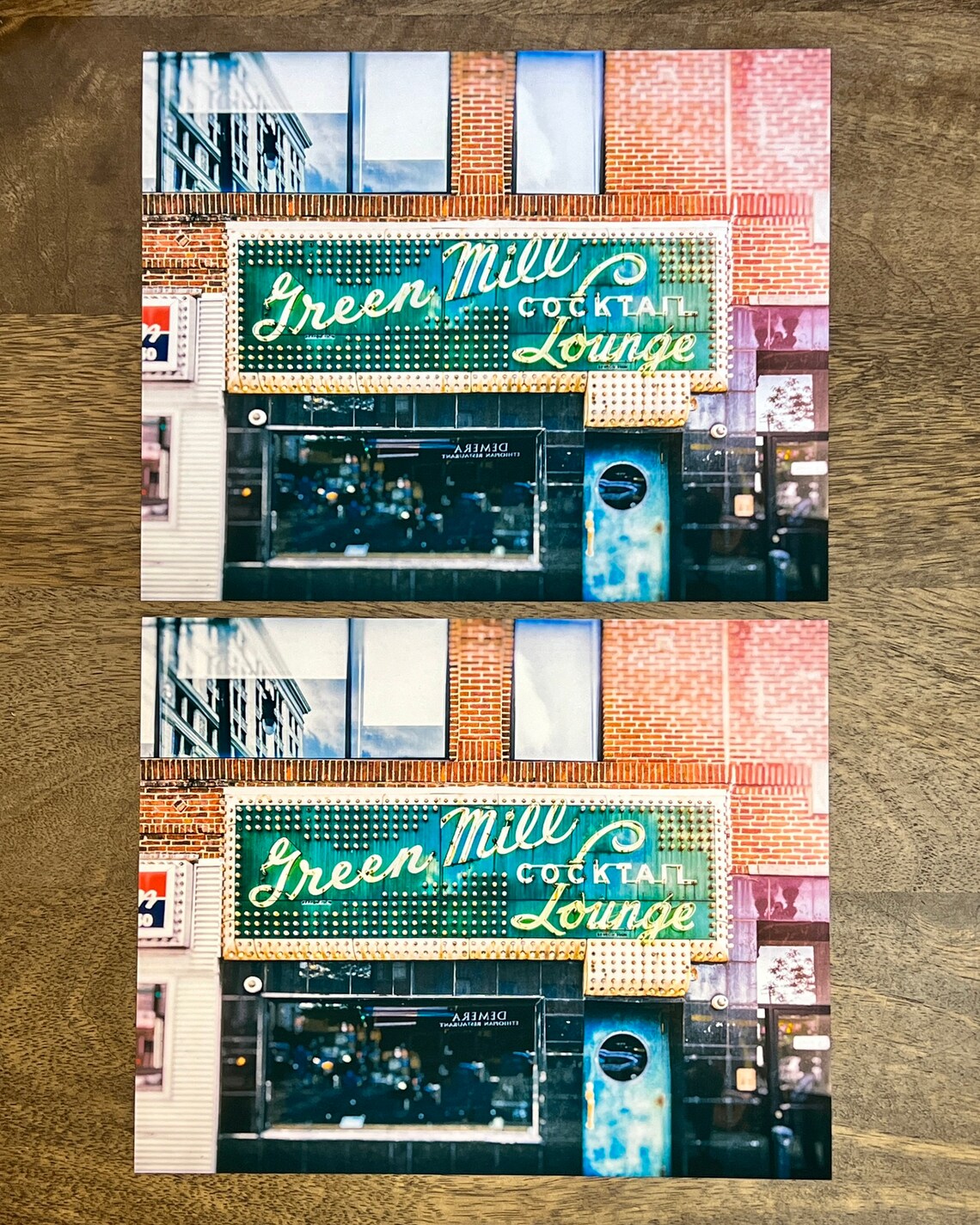 Green Mill Chicago Art Print, Uptown Chicago Travel Poster - Image 2