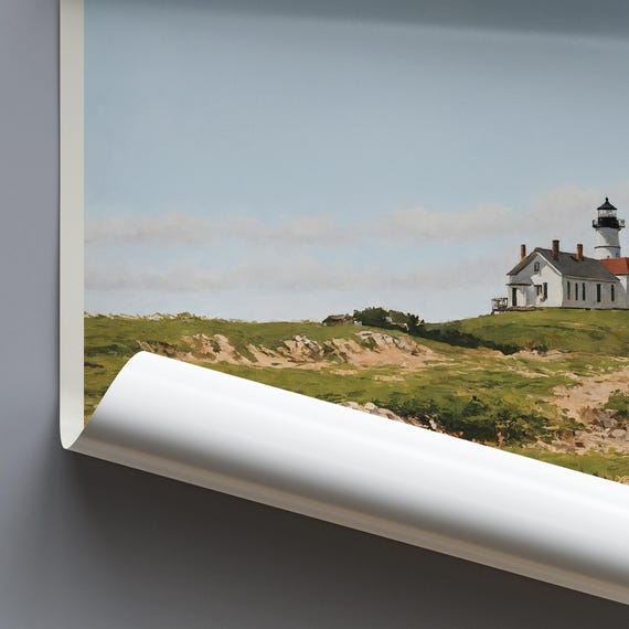 Cape Cod Travel Print Massachusetts New England Travel Poster Wall Art Home Decor Gift Personalized Framed