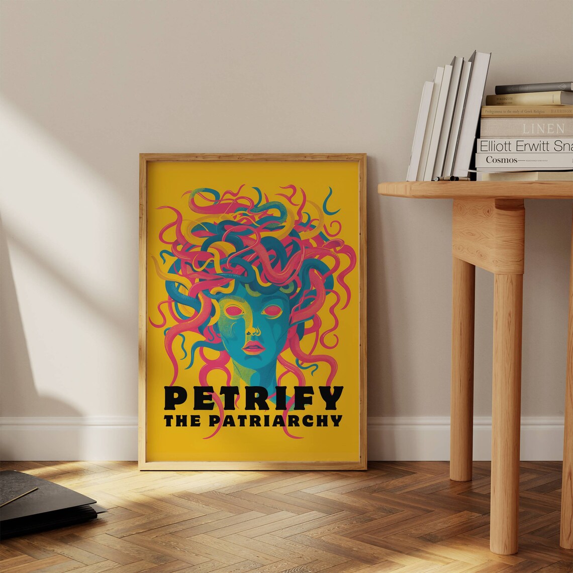Medusa Feminist Art Print, Witchy Wall Art - Image 3