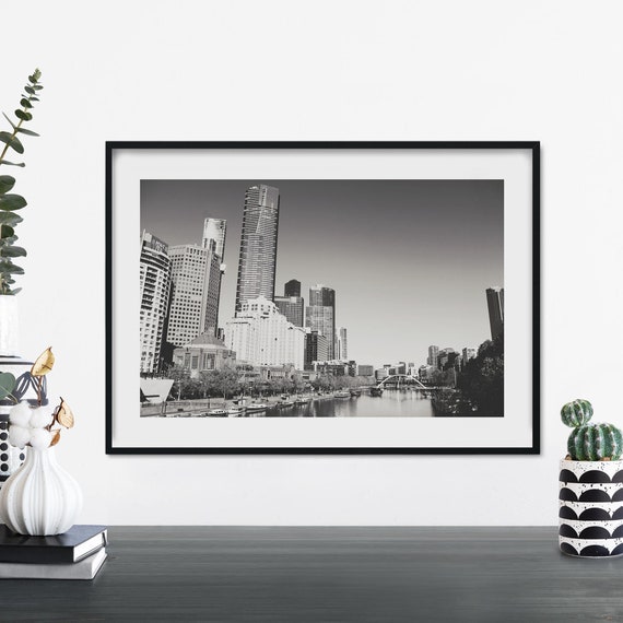 Southbank Melbourne Australia Print Wall Art A4 A3 A2 A1