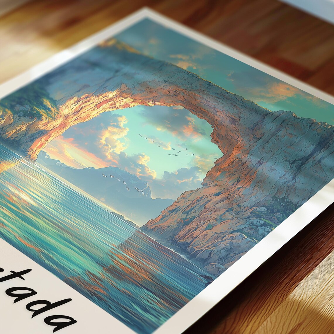 La Portada Travel Poster, Chile Wedding Gift - Image 2