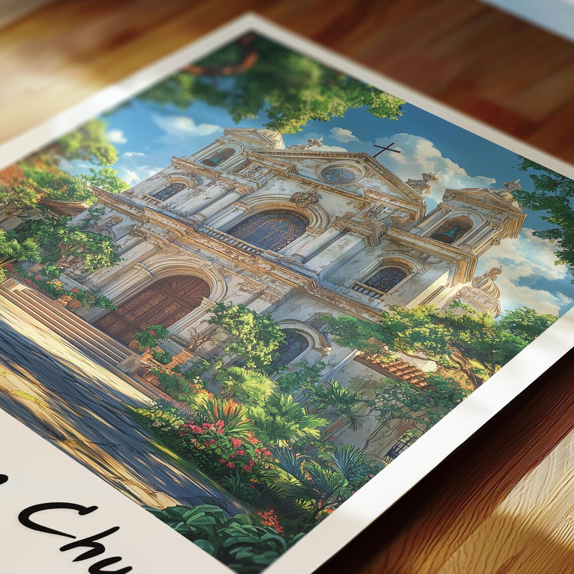 San Agustin Church Philippines, Travel Poster - Image 2
