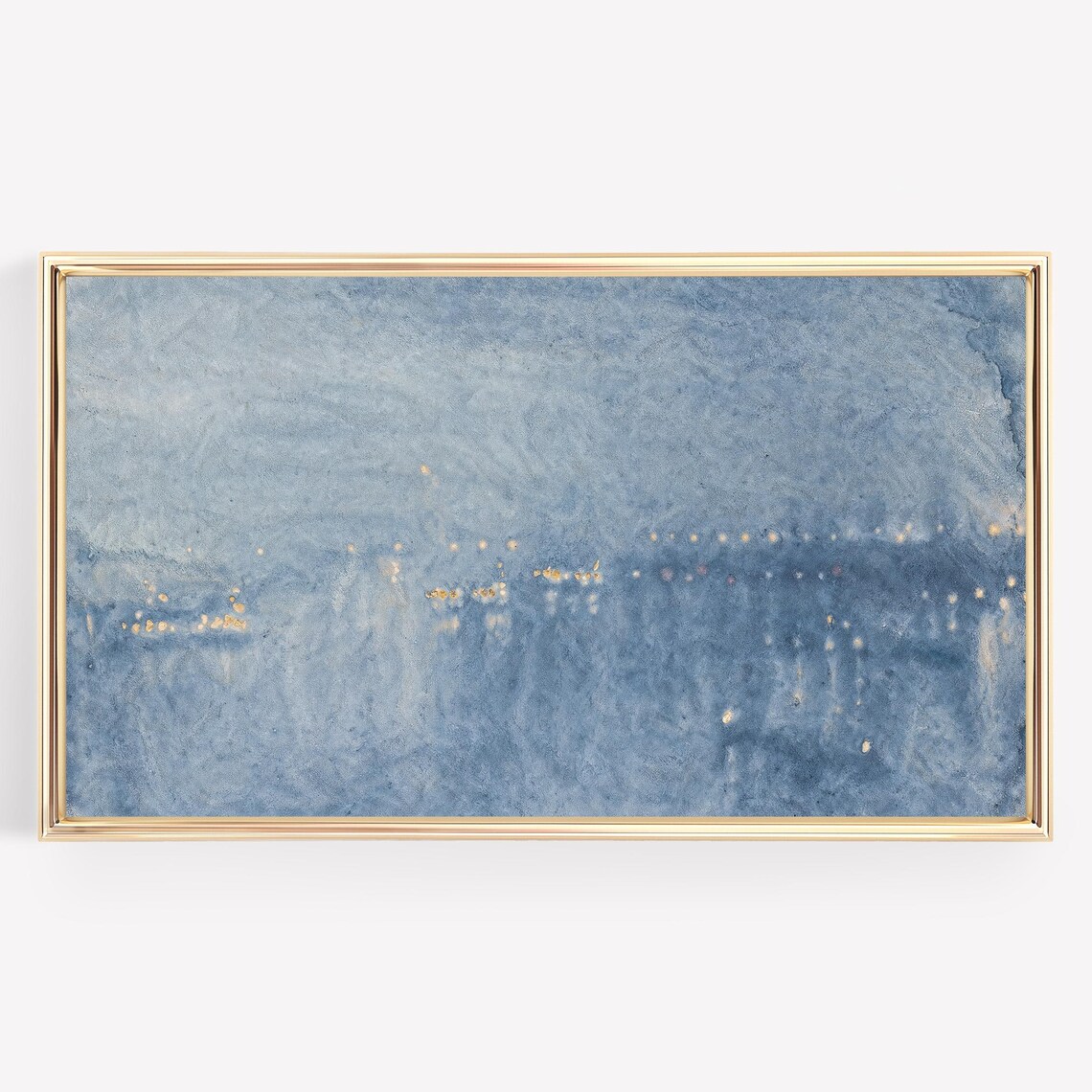 Abstract Seascape Coastal Art Print for TV Decor - Image 4