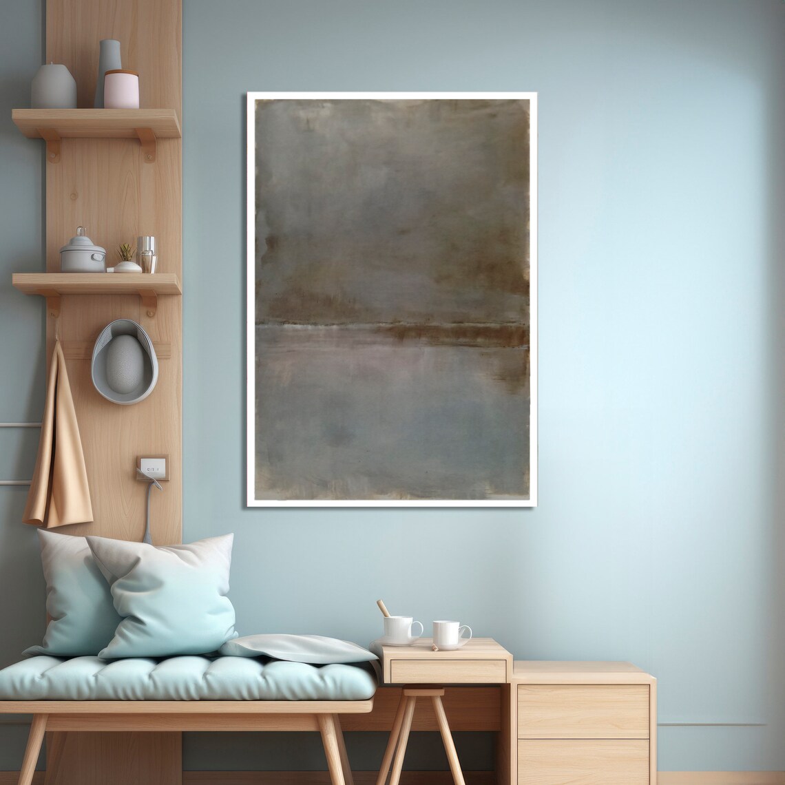 Mark Rothko Style Abstract Art Print, Modern Decor - Image 4