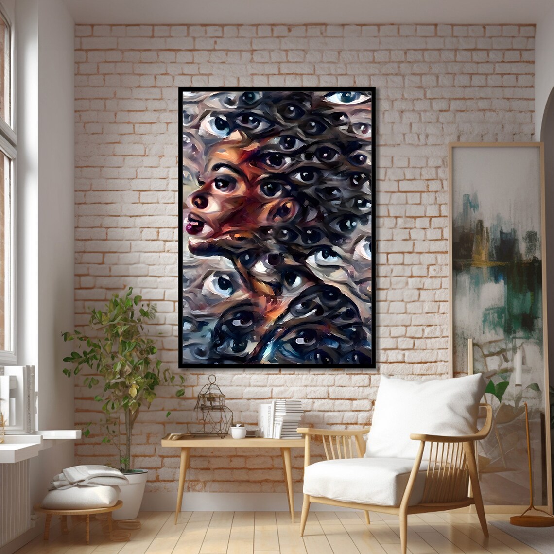 Eye Of The Beholder Wall Art Print - Image 2