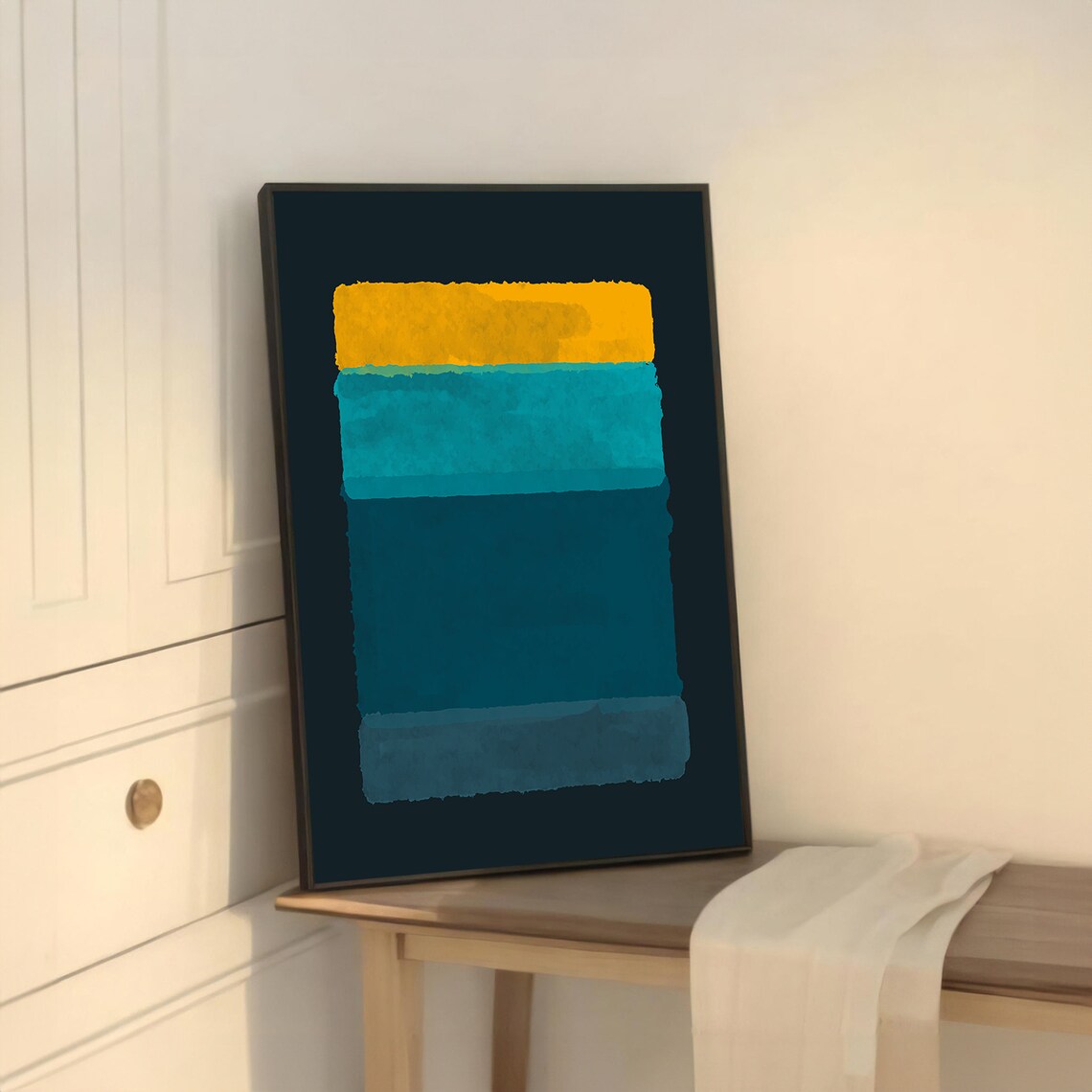 Mark Rothko Style Minimalist Abstract Art - Image 5