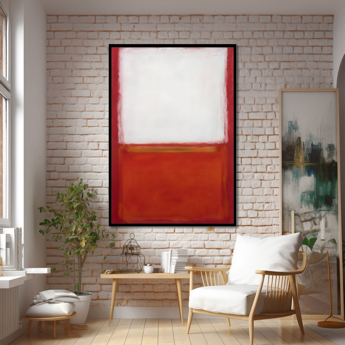 Mark Rothko Style Abstract, Minimalist Wall Art - Image 2