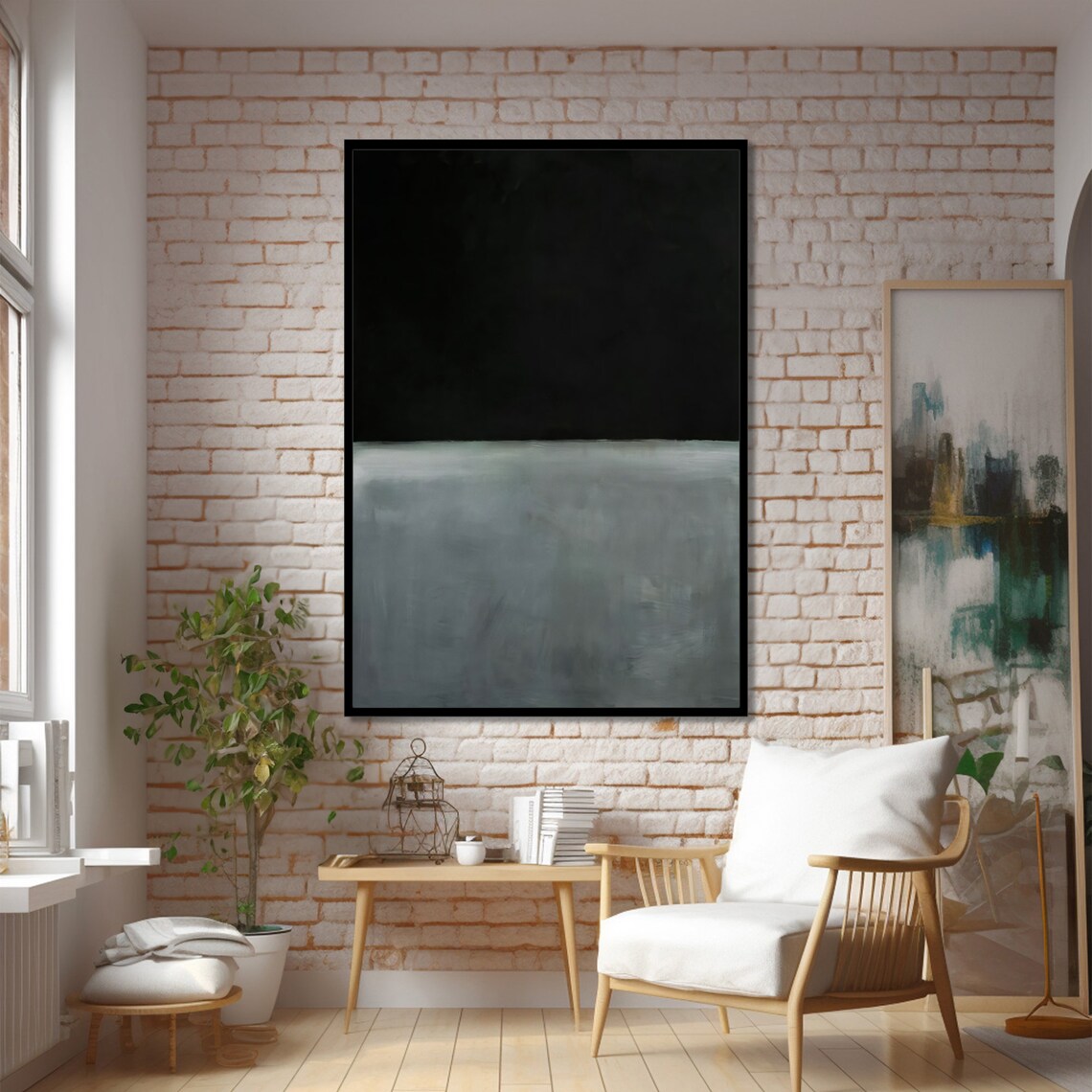 Mark Rokhto Inspired Abstract Modern Art - Image 2