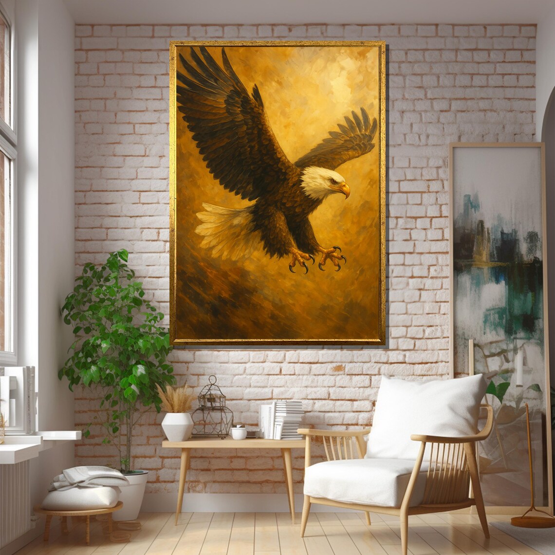 Majestic Bald Eagle In Flight Art Print - Image 5