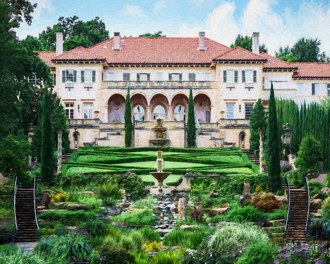Tulsa Philbrook, Tulsa Oklahoma Travel Poster