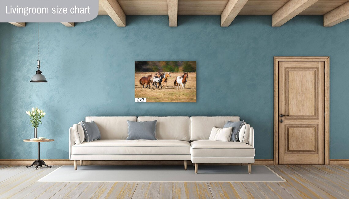 Horse Art Print, Horses Wall Art for Farm Decor - Image 5