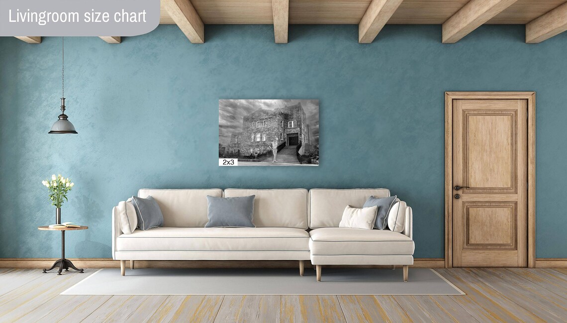 Tulsa Skyline and Church Studio, Leon Russell Art Print - Image 4