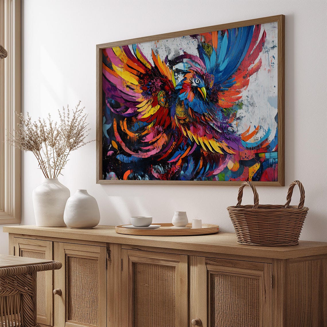 Mexican Wall Art Print, Gift For Her