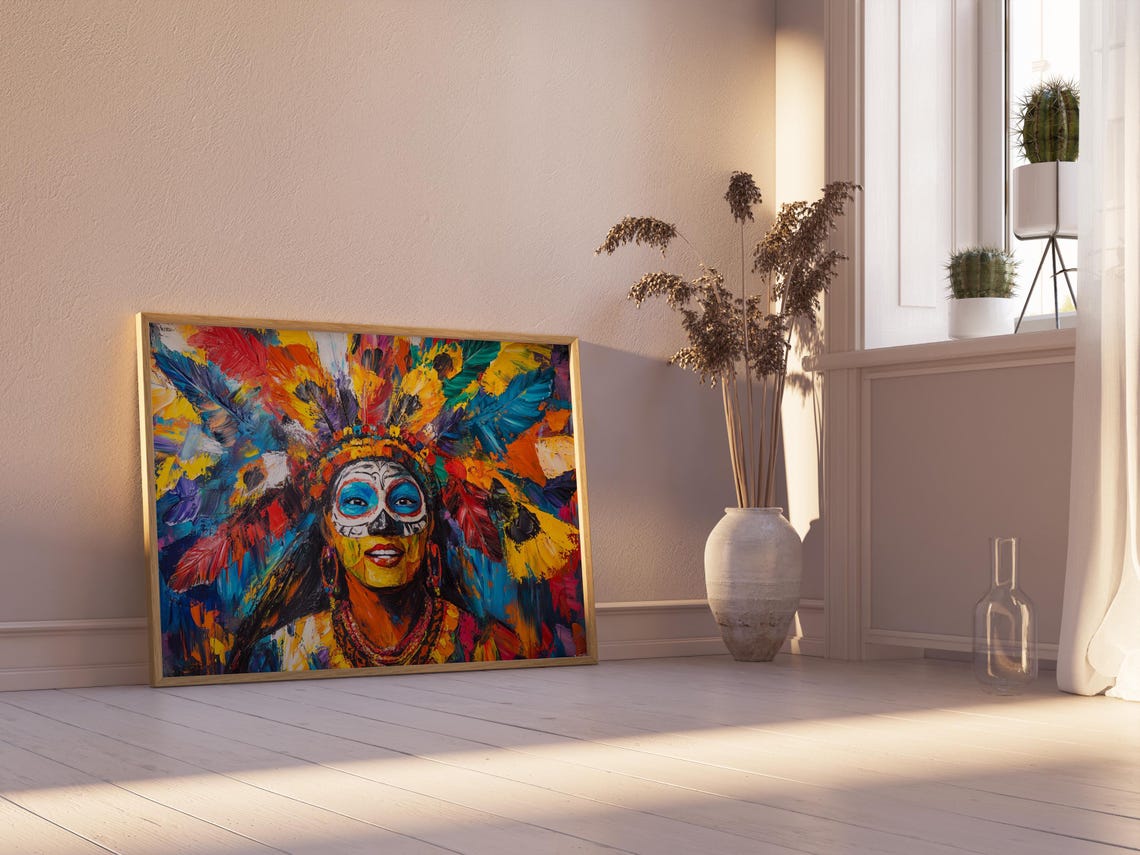 Mexican Wall Art Print, Gift For Her - Image 2