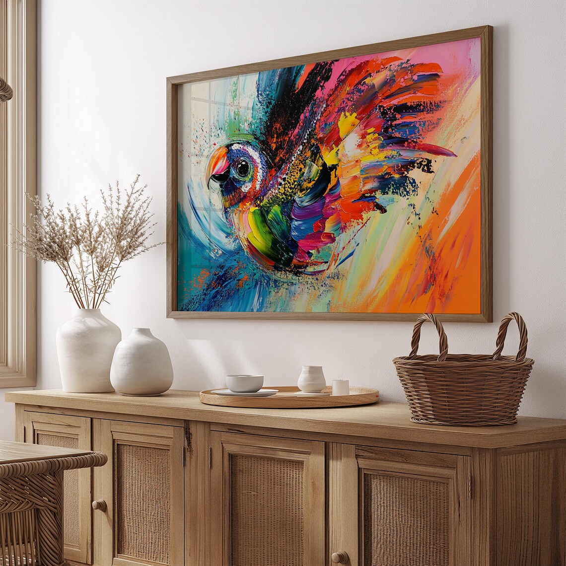 Mexican Art Print, Home Decor Gift for Her