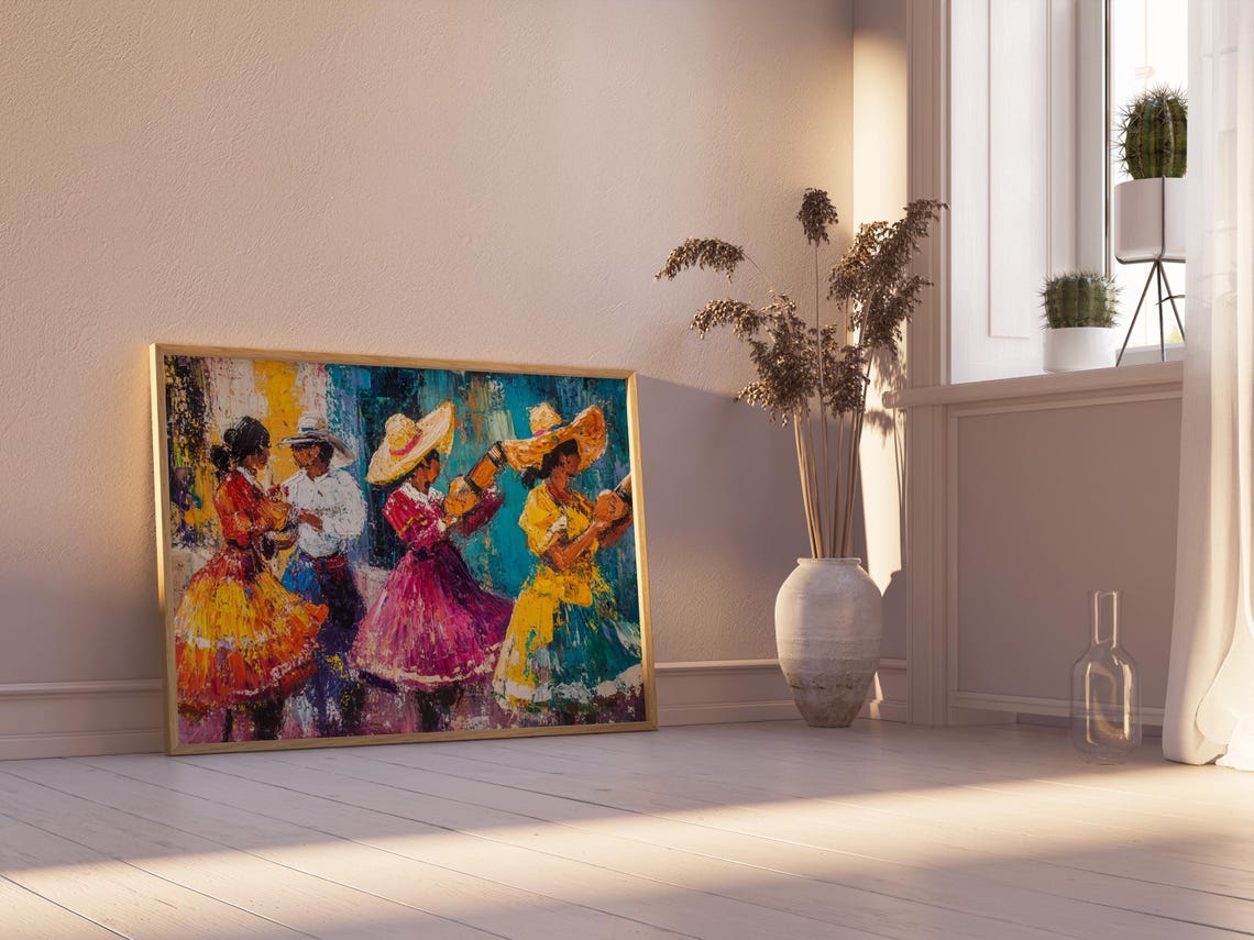 Mexican Wall Art Print, Gift For Her - Image 2