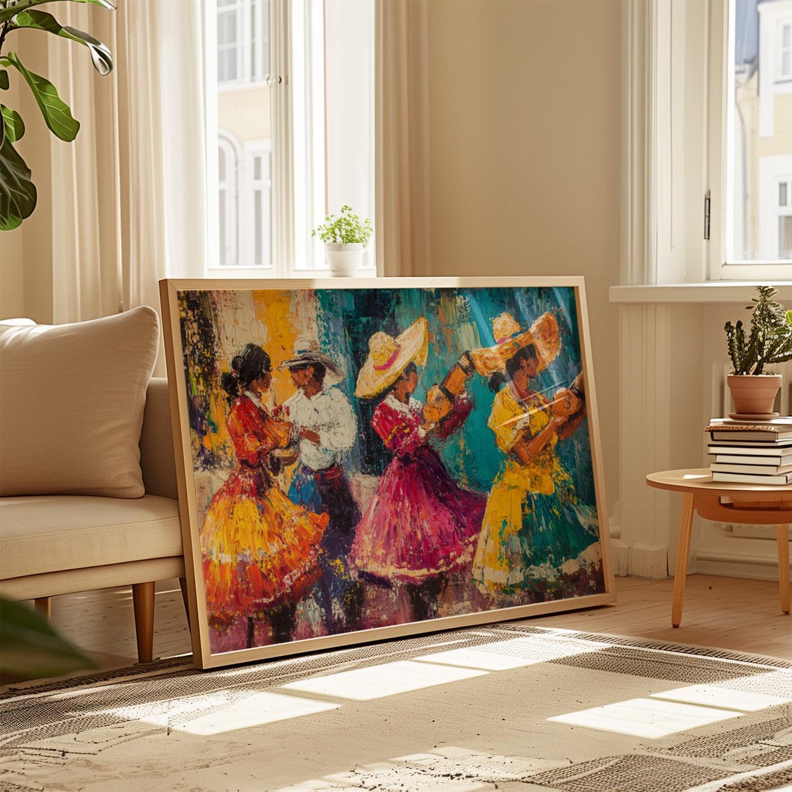 Mexican Wall Art Print, Gift For Her - Image 4