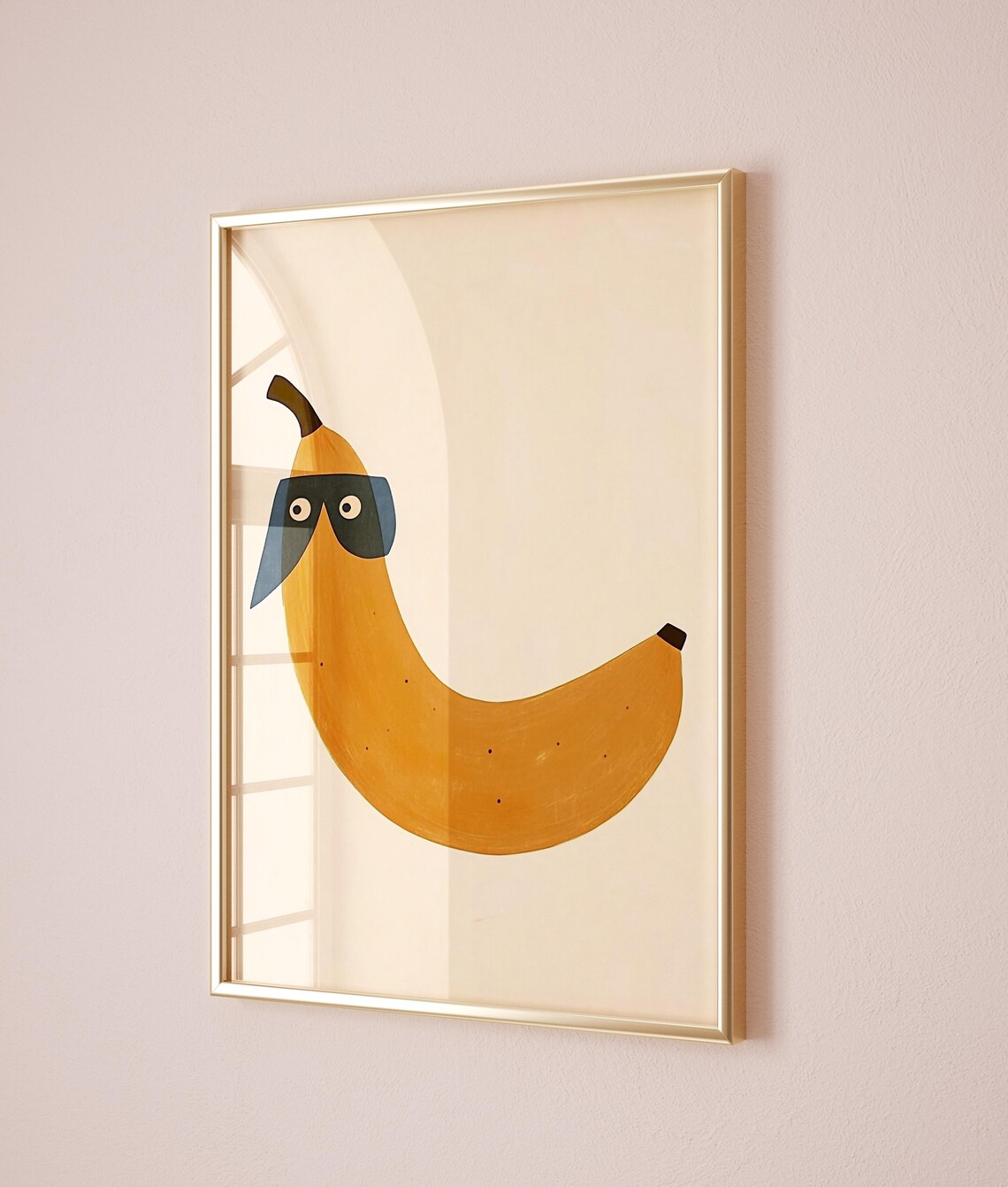 Cool Banana Print Funny Kitchen Wall Art Modern Kids Room Fruit Nursery Decor - Image 2