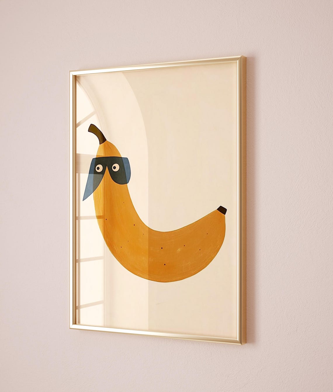 Cool Banana with Sunglasses Funny Kitchen Kids Room Wall Art - Image 2