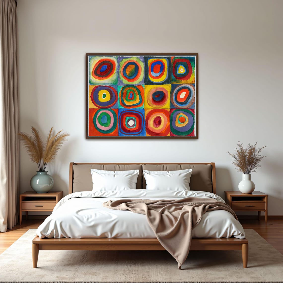 Wassily Kandinsky Color Study with Concentric Circles Art Poster - Image 6