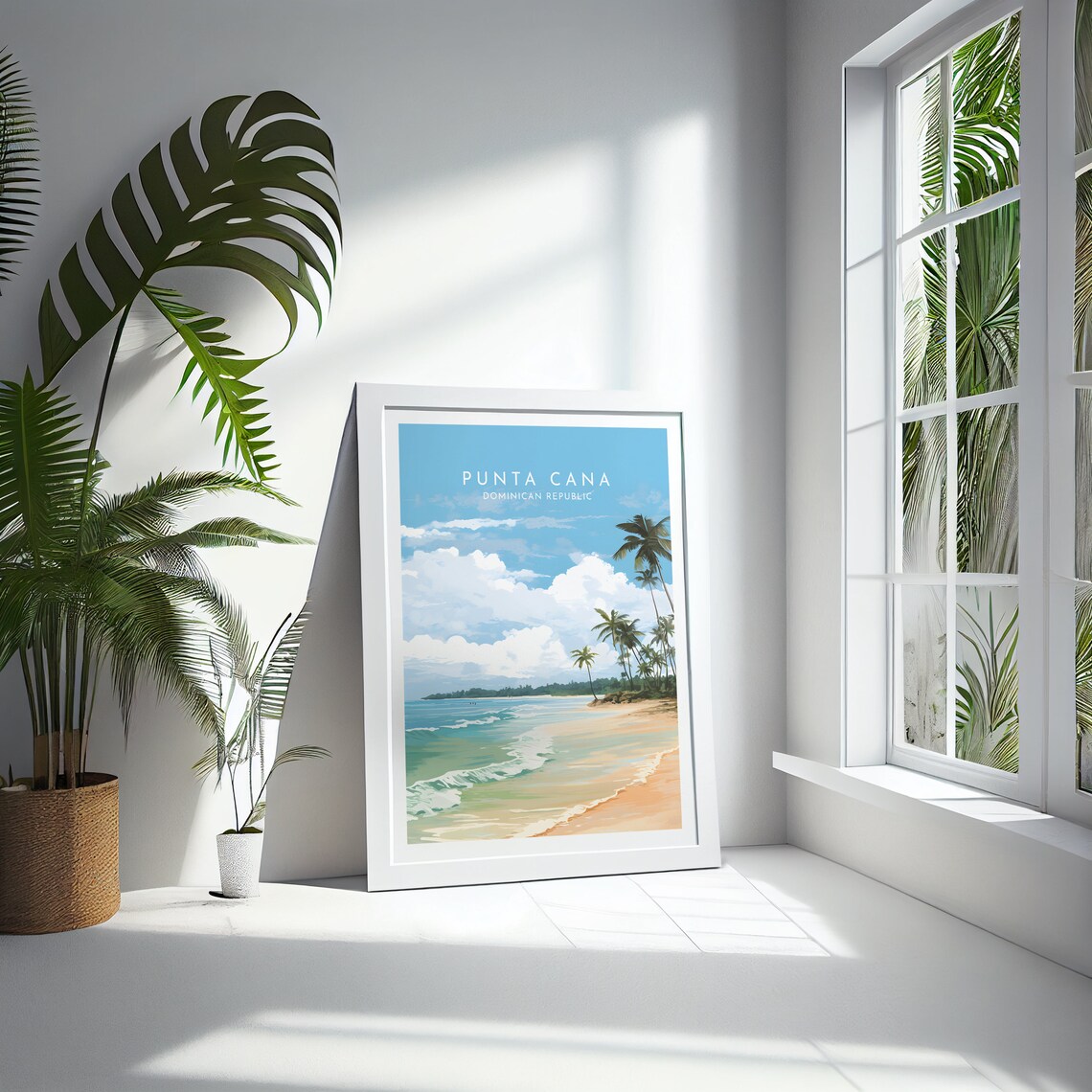 Punta Cana Travel Poster, Dominican Republic Home Decor - Image 4