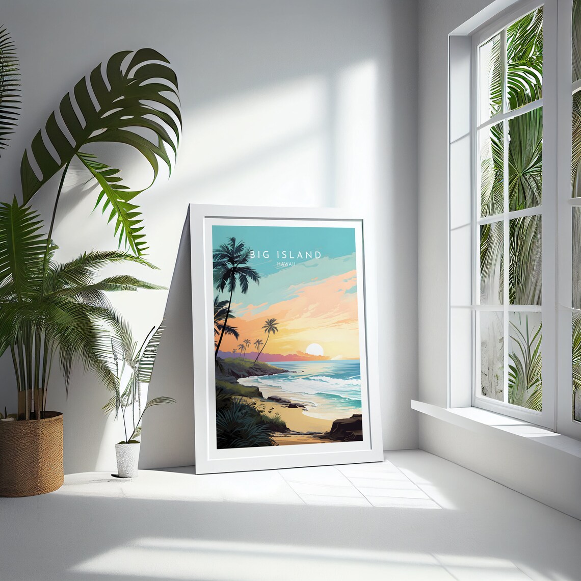 Big Island Hawaii Travel Poster, Home Decor - Image 4