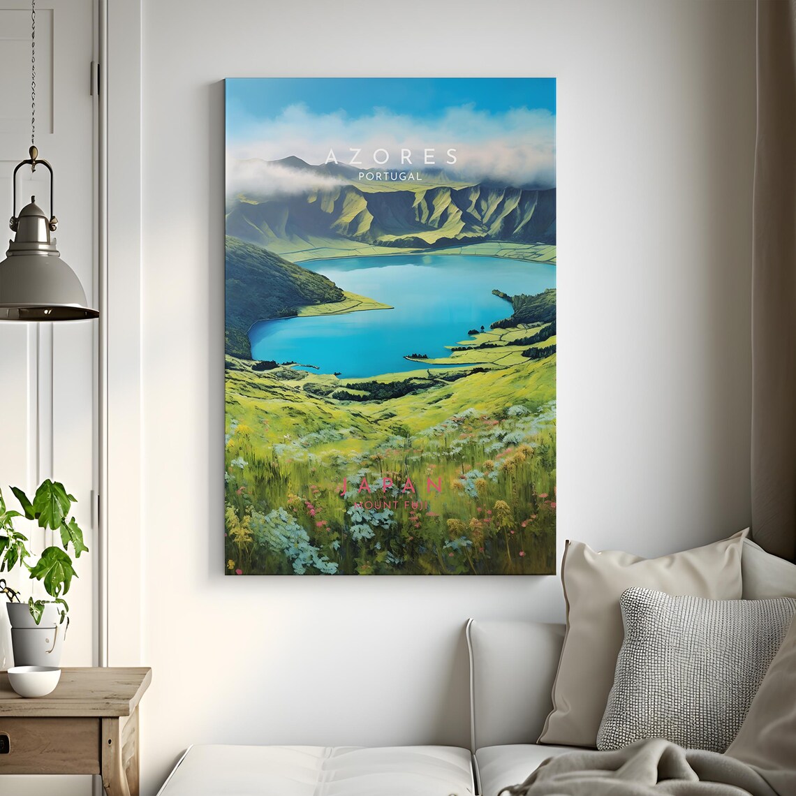 Azores Travel Poster, Portugal Place Wall Art - Image 3