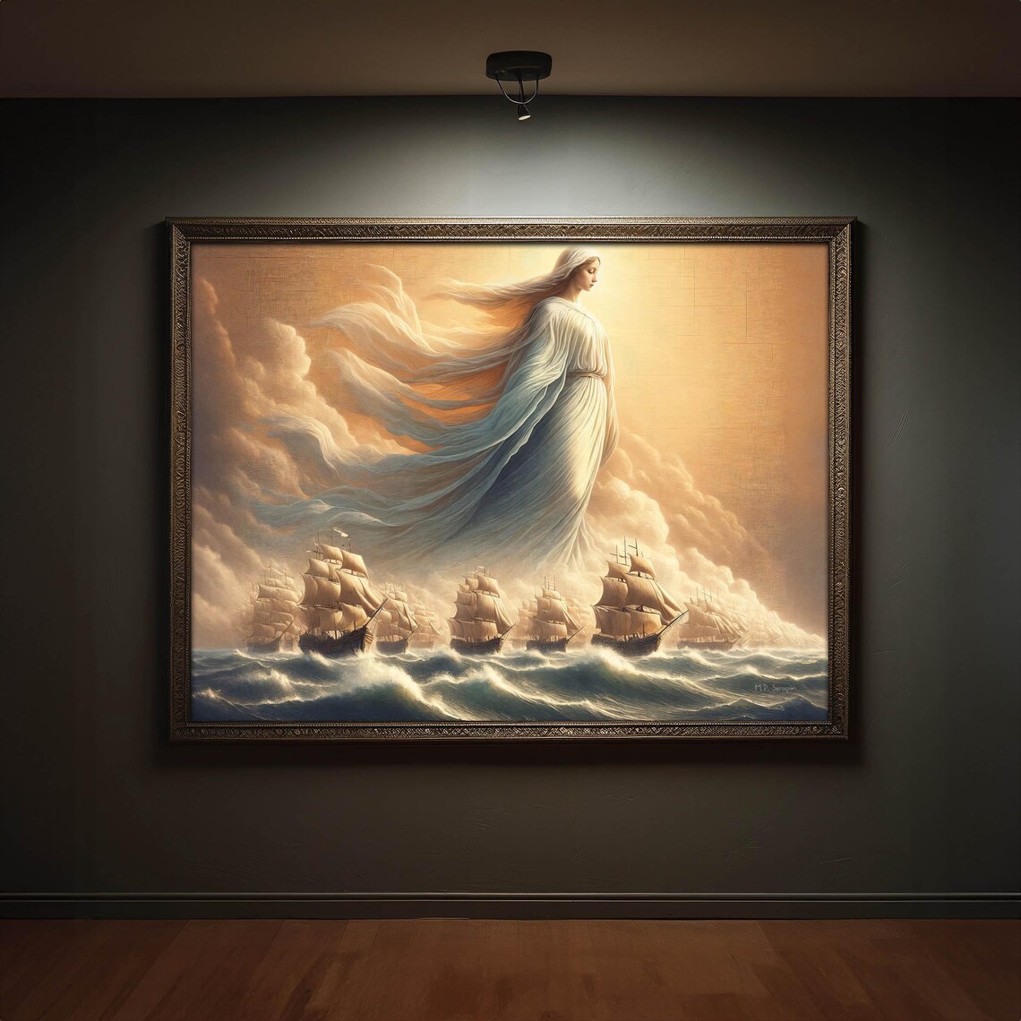 Battle Of Lepanto Blessed Virgin Mary Art Print - Image 6