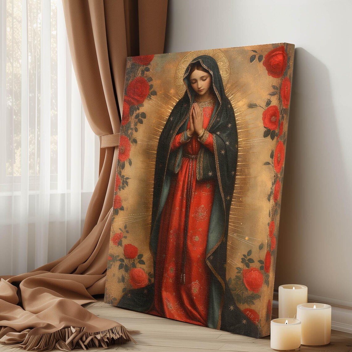 Our Lady Of Guadalupe, Virgin of Guadalupe Art Print - Image 6