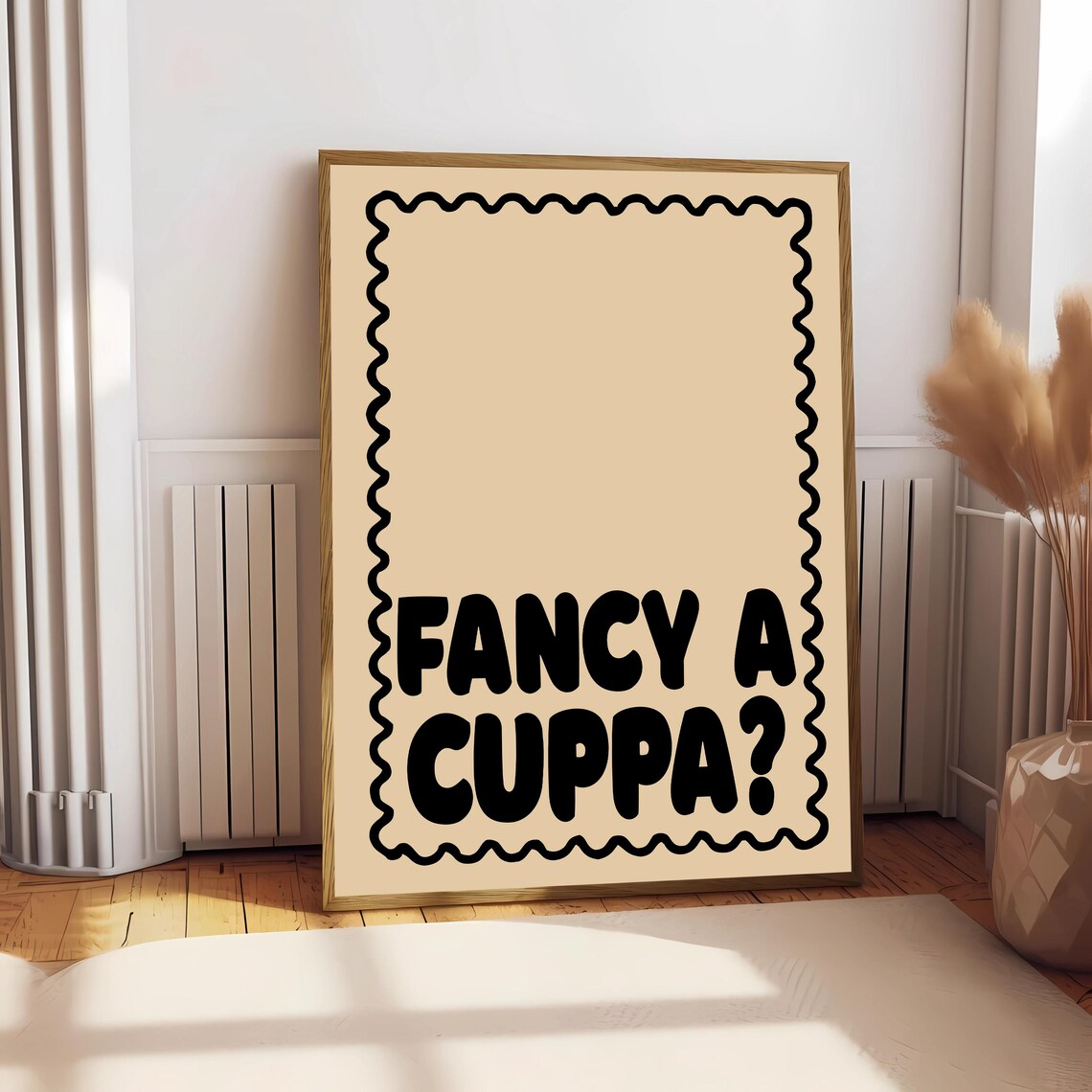 Fancy A Cuppa, Cute Tea Kitchen Art Print - Image 2
