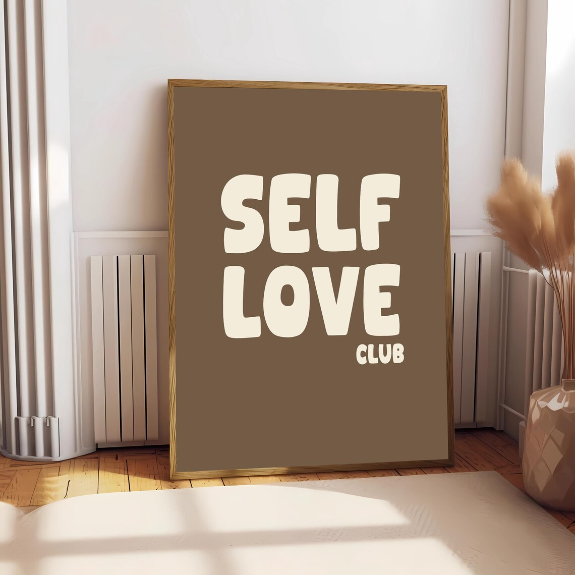 Self Love Club Poster, Colorful Maximalist Typography - Image 2