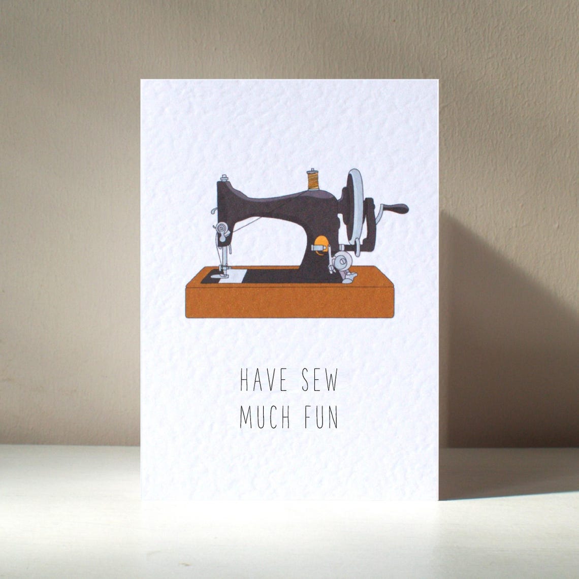 Craft Lover Have Sew Much Fun Vintage Sewing Machine Poster Art