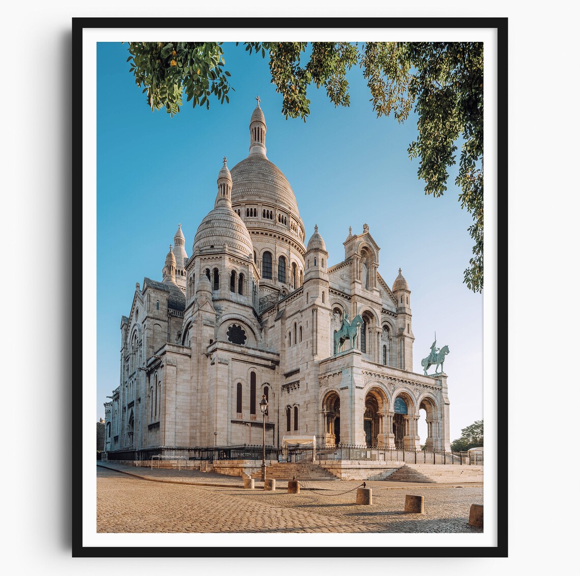 Basilica Of Sacre Coeur Montmartre Paris Morning Light Photo Poster