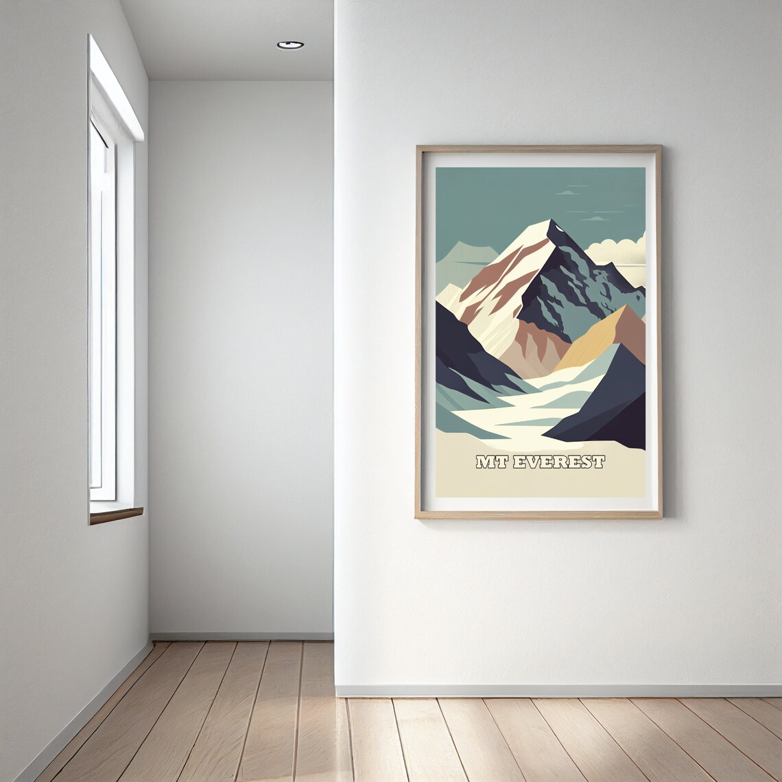 Stunning Mount Everest Landscape Wall Art Collection Everest Mountain Sunset Landscape Wall Art Prints And - Image 3