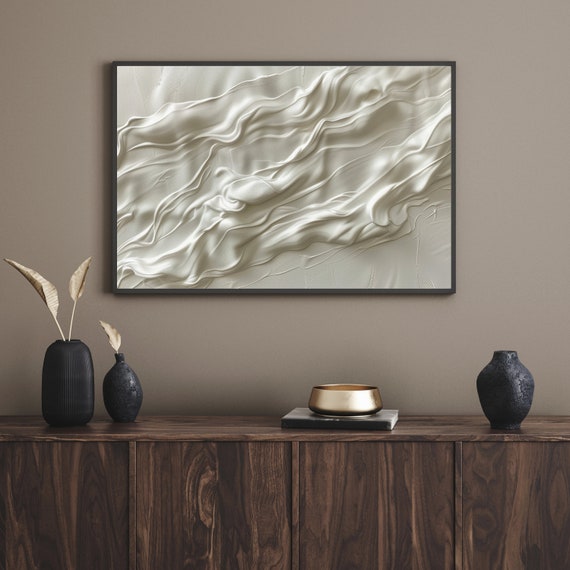Art Abstract Textured Minimal Modern Art Neutral Art Wall Decor
