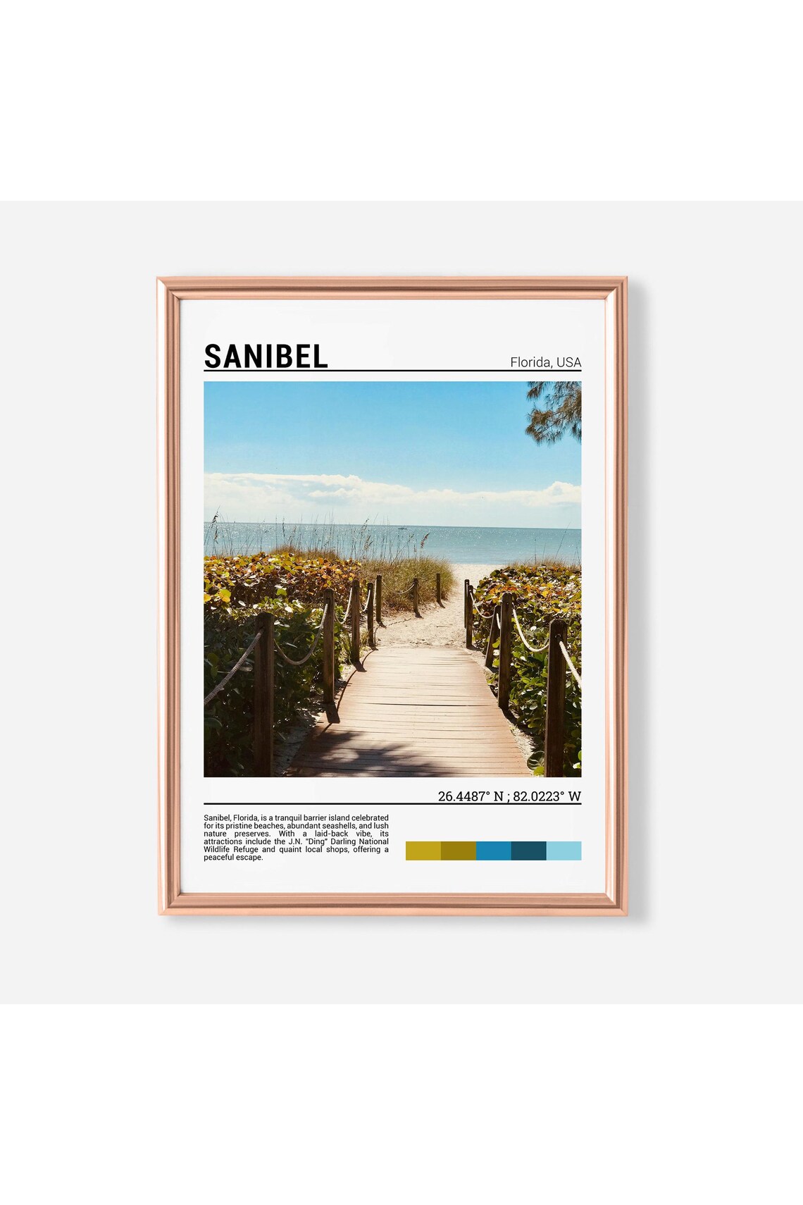 Sanibel Poster Print Sanibel Wall Art Sanibel Florida Wall Art Sanibel Poster Sanibel Photo Floridausa